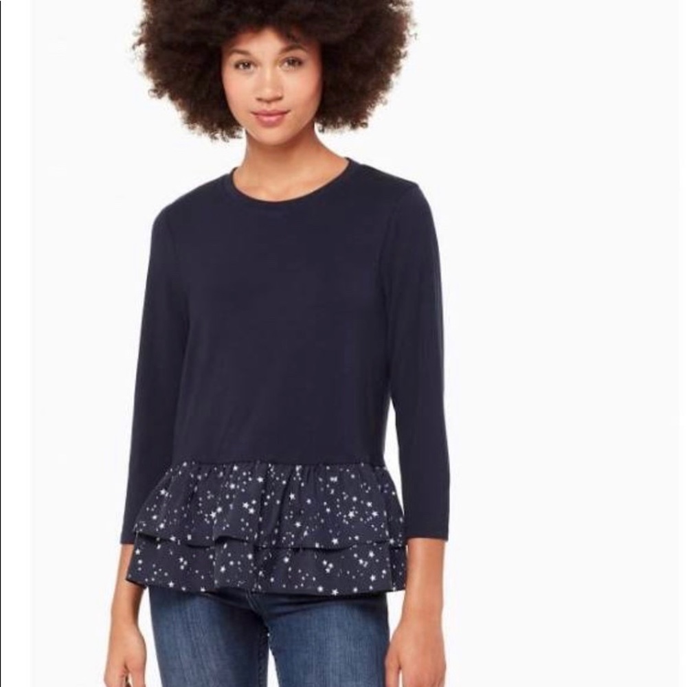 KATE SPADE peplum top